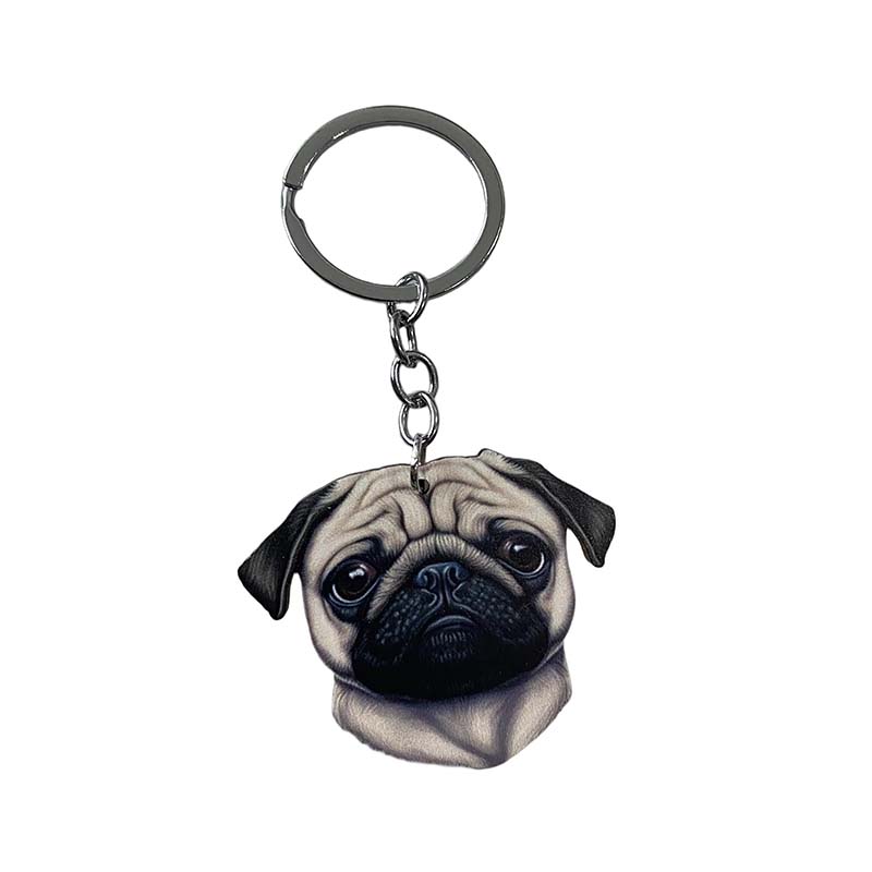 Cadeau acrylique ovale pour dessin animé avec impression DIY
