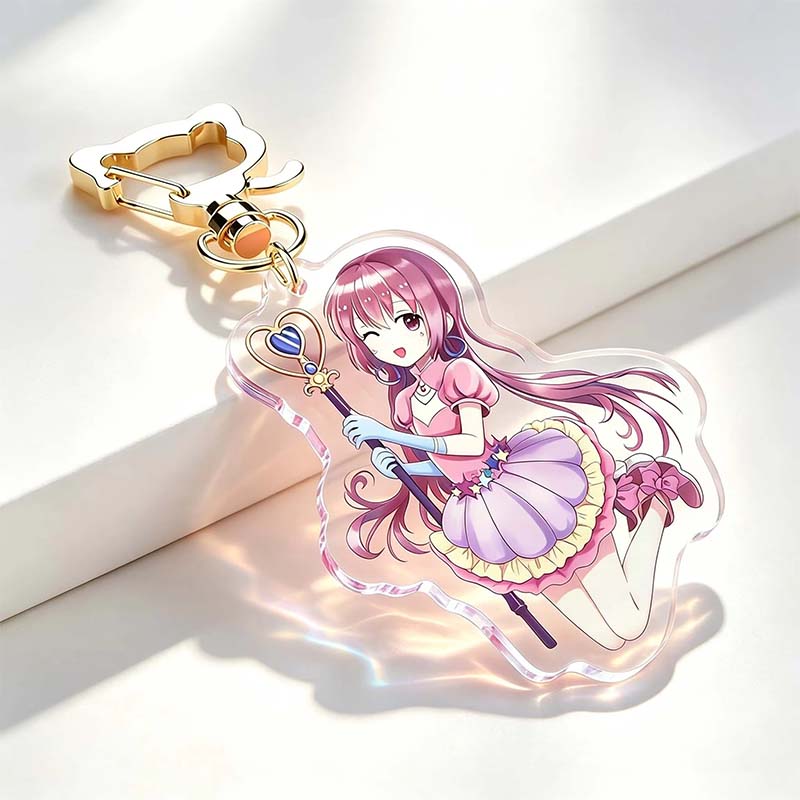 Mini porte-clés personnalisé en acrylique pour infirmière