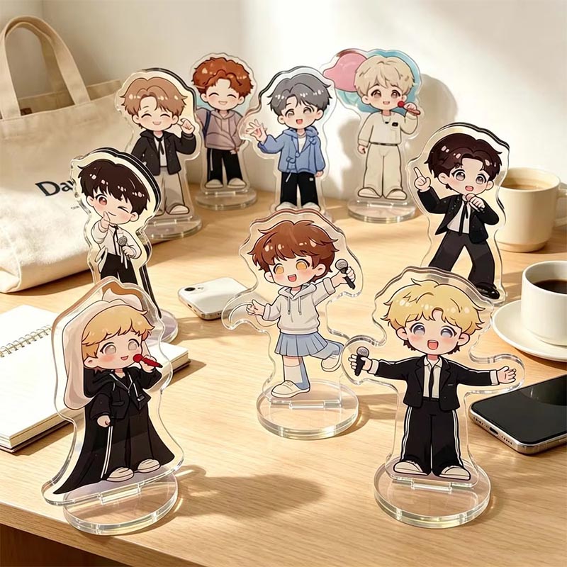 Décoration personnalisée en acrylique pour personnage d'anime