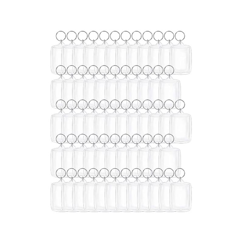 Cadre photo en acrylique en vrac, support double face pour cadeau