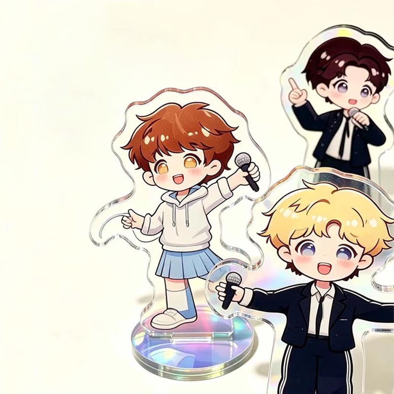 Décoration personnalisée en acrylique pour personnage d'anime