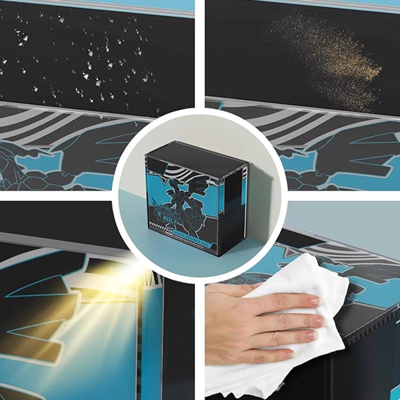 Boîte de protection de modèle de vitrine en acrylique personnalisée