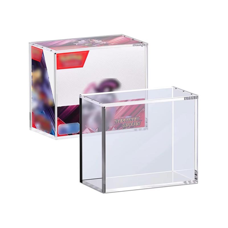 Étui de rangement pour produits de toilette en acrylique imperméable