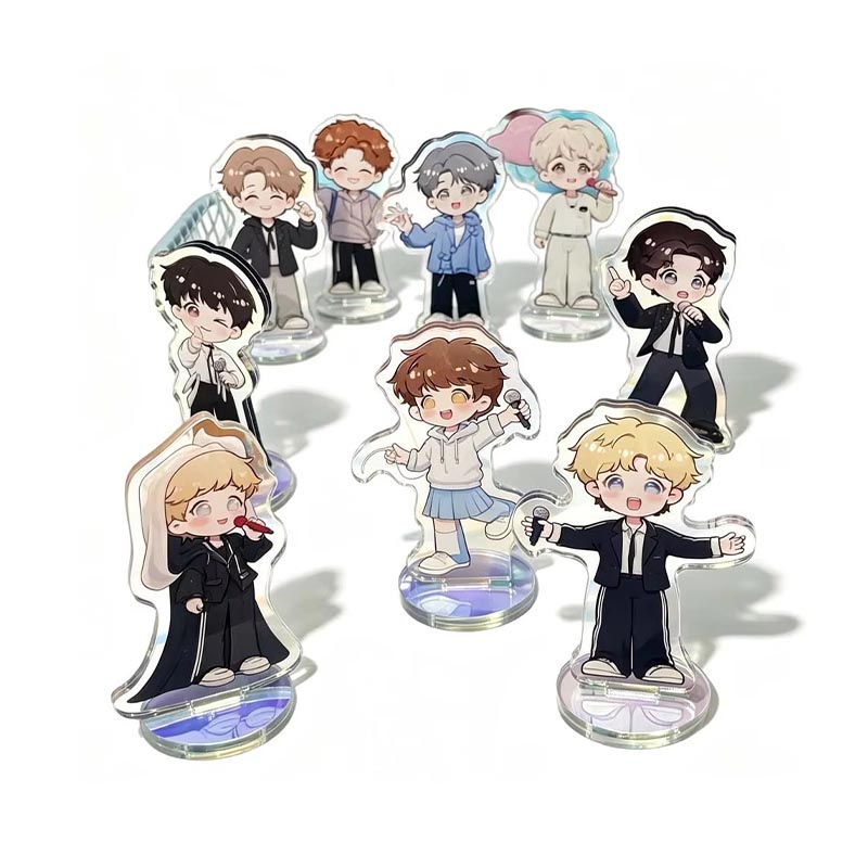 Décoration personnalisée en acrylique pour personnage d'anime