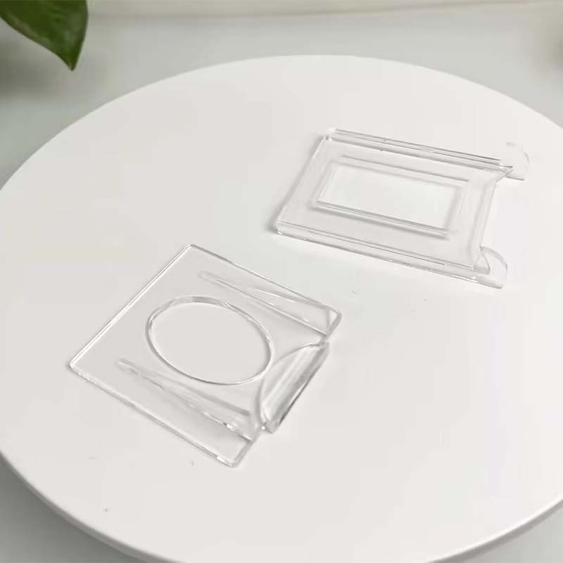 Options de taille de couleur de décoration d'amour en acrylique transparent personnalisé