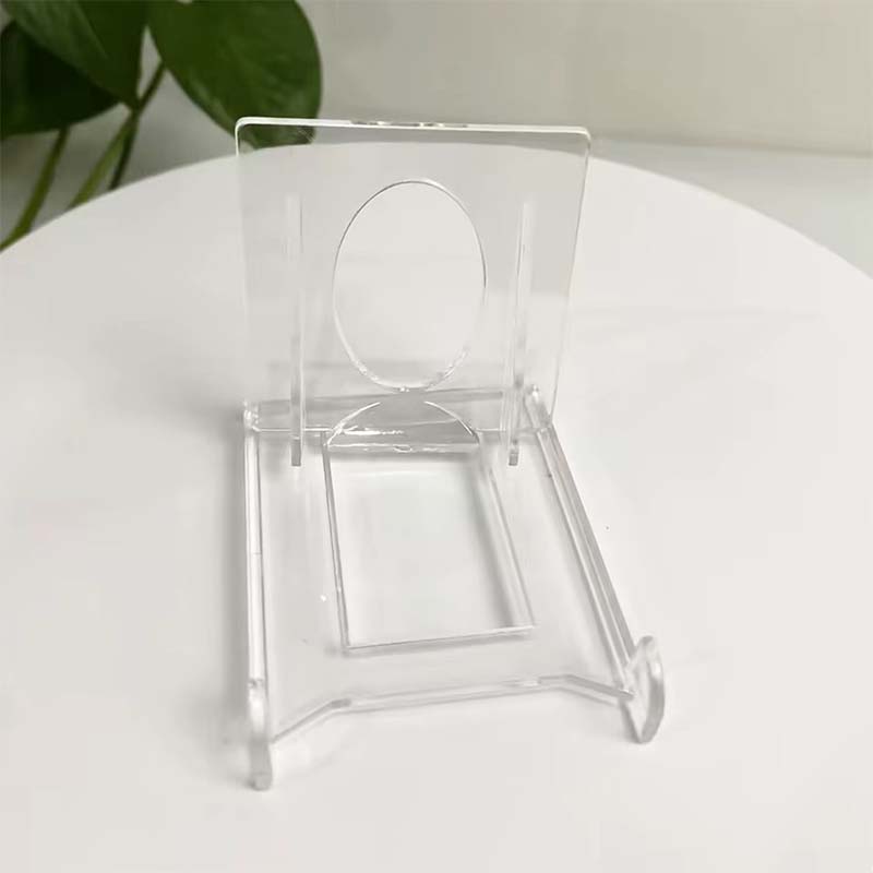 Options de taille de couleur de décoration d'amour en acrylique transparent personnalisé